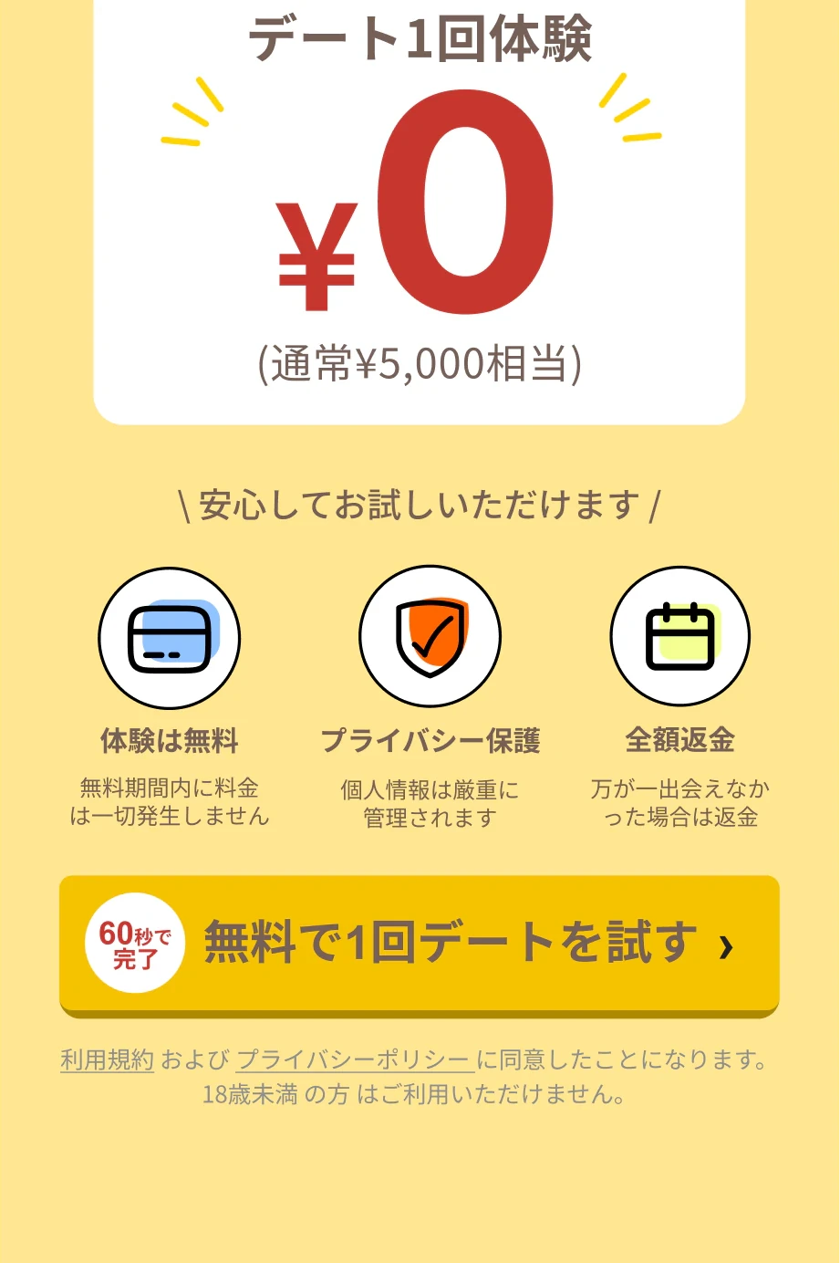 バチェラーデートお試しキャンペーン